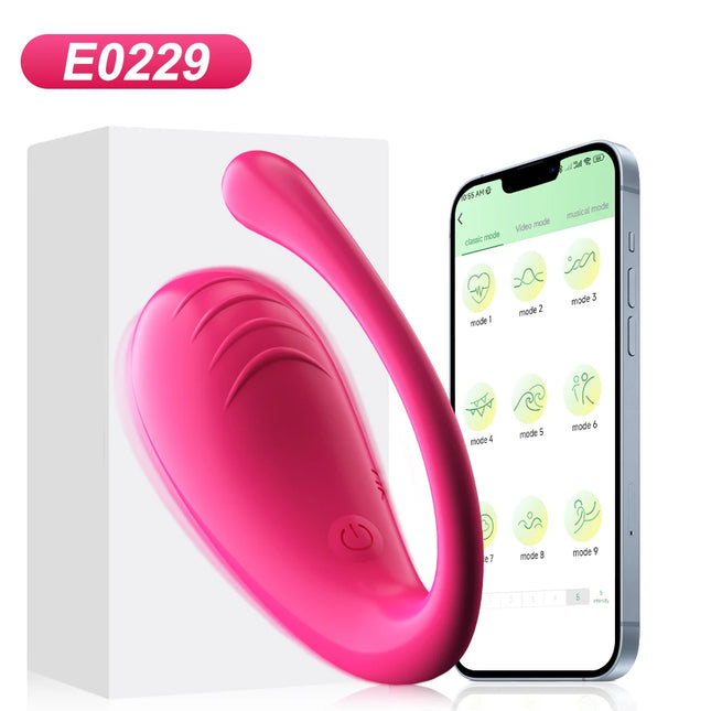 APP Wireless Control Vibration Love Egg Vibrator G Spot Vibrating Vaginal Stimulator Wearable Bluetooth Sex Toys For Adult Women