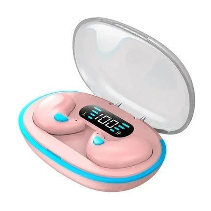 X55 Invisible Sleep Wireless Earphone TWS Bluetooth 5.3 Headphones Hidden Earbuds IPX5 Waterproof Noise Reduction Sports Headset