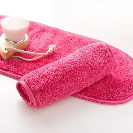 1/2/3/4pcs Makeup Remover Cloth,Reusable Facial Cleansing Towel ,Soft Microfiber Removal Face Cloth,For Face, Eye, Lips Makeup