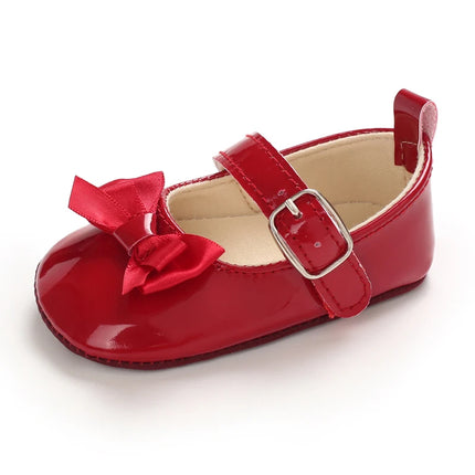 Spring and Autumn Style 0-1 Year Old Baby Walking Shoes Soft Rubber Soled Baby Shoes Breathable and Non Slip Princess Shoes