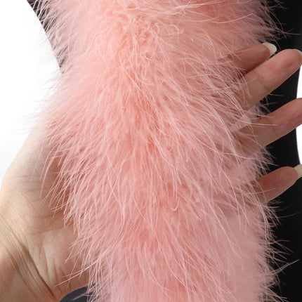 2M Soft Turkey Marabou Feather Boa 11-50g for Scarf Clothing Christmas Tree Decor Shawl Craft Costume Wedding Dress Plume Boas