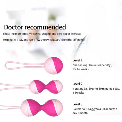 2026 New Upgrade Kegel Balls Vibrating Egg Sex Toys For Woman Wireless Remote Vaginal Tighten Exercise 10 Speed Vbrator Adult