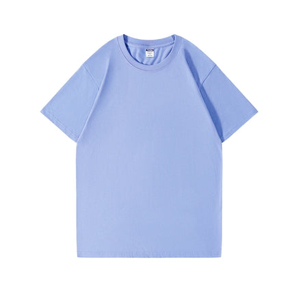 Customize 100% Cotton Men's T-Shirt Unisex Personalized Crewneck Top Tee Workwear Design Brand Logo Print Clothes Team Clothing