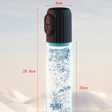 Penis Pump Vacuum Negative Pressure Masturbation Helps With Erection Electric Hydrotherapy Stimulation Airplane Cup Men Sex Toys