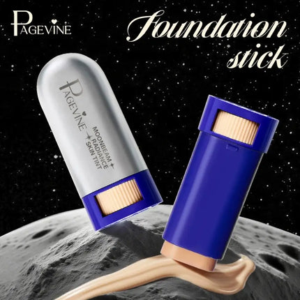 PAGEVINE Waterproof Foundation Stick Concealer Stick 6g Long-Lasting Concealer Waterproof Suitable for All Kinds of Daily Makeup