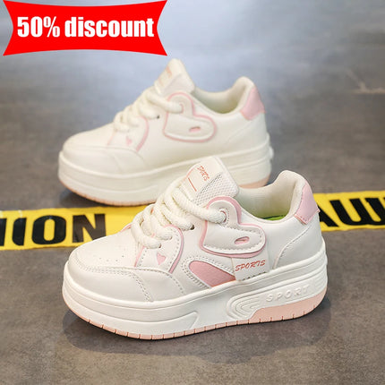Children's Roller Skating Shoes, Detachable Double Wheels, Boys' Outdoor Skating Amusement Sneakers, Girls' Comfortable Soft Board Shoes