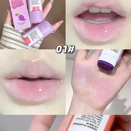 Gegebear Delicate and Moisturizing Lip Balm, Colorless Lip Care, Summer Moisturizing and Hydrating, Lipstick Primer, Lip Balm for Beauty, Moisturizing and Repairing, Anti-Dry and Anti-Cracking, Refreshing and Non-Sticky, Long