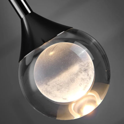 Modern home decoration crystal chandelier, stair Pendant lamp, living room Pendant lights, interior lighting