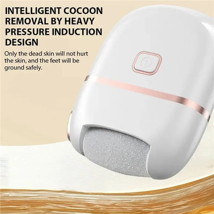 CKFAM-Rechargeable Electric Foot Grinder Dead Skin Remover Calluse Feet Scrubber Electric Foot File Dry Dead Cracked Foot Care