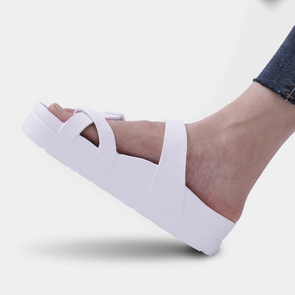 KIDMI Womens Platform Sandals with Arch Support Women Sandals Outdoor Light Beach Sandal Woman Comfort Ultra Cushion EVA Slides