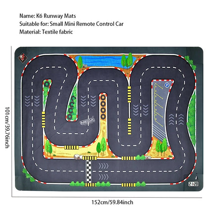 Wltoys 6405/6406 1/64 FPV First Person View Mini RC Car&Runway Mat 2.4GHz Gyroscope Remote Control Car with HD Camera Racing Toy