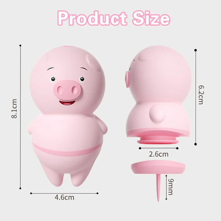 Female Tongue Licking Clitoris Sucking Vibrators Piggy G Spot Vagina Massager Vacuum Stimulator Sex Toys for Women Adults Goods