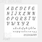 SMTBLKZ-DS  Font / Gold Color
