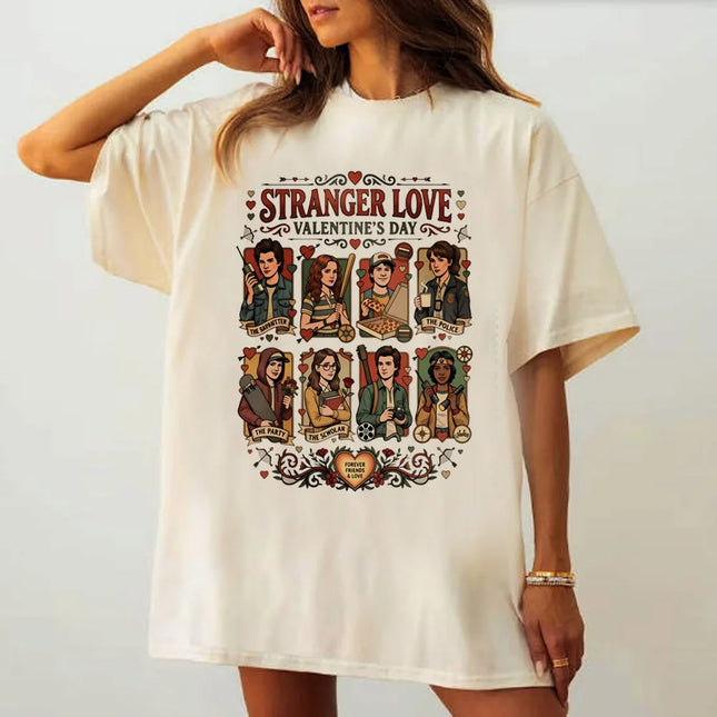 Demogorgon T-shirt Funny Women Men Hawkins Clipart Graphic Tee Demogorgon Shirts Trendy Gothic Tops