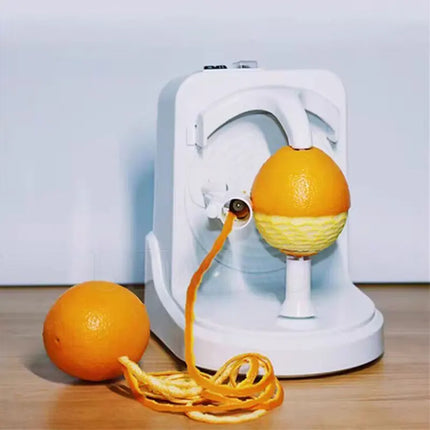 Electric Orange Peeler Automatic Rotating Fruits Vegetables Cutter Stainless Steel Electric Peeler For Fruit Vegetables