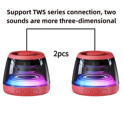 M2 Magnetic Bluetooth Speaker RGB Mini Portable Speaker Magnetic Phone Holder Ring Wireless Sound Box Bluetooth Speaker Tower