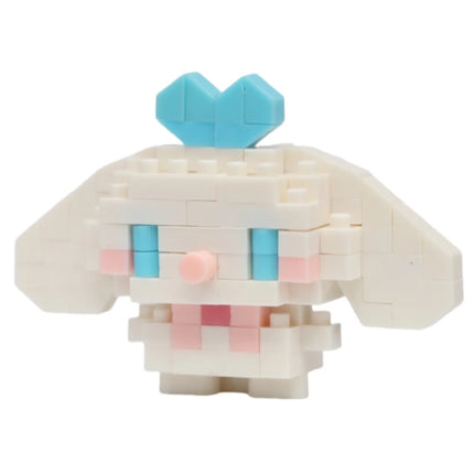 Sanrio Hello Kitty Kuromi My Melody Cinnamoroll Building Blocks Cartoon Figures Bricks Children's Assembly Toys Model Gift