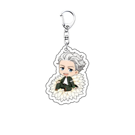 Anime WIND BREAKER 6cm acrylic Keychain key chain big stand brand Sakura-harusugita Keitaro  decoration key ring Gift
