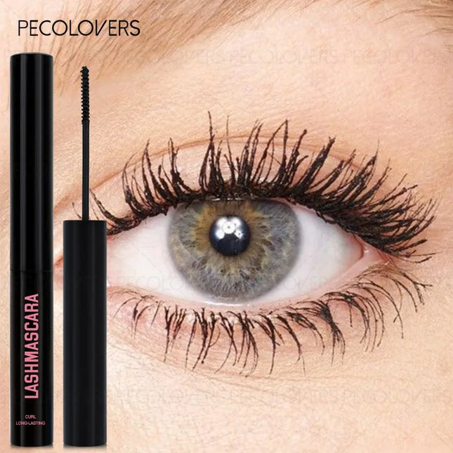 Waterproof and Sweat-proof, Black Tube Mascara, Thick Eyelashes, Natural and Long-lasting, Eye Cosmetics