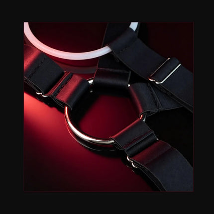 LICKER Erotic Bra With Nipple Clamp Bust Teating Chest Binder Body Harness Breast Bondage Belt Chest Bandage BDSM Slave Flirting