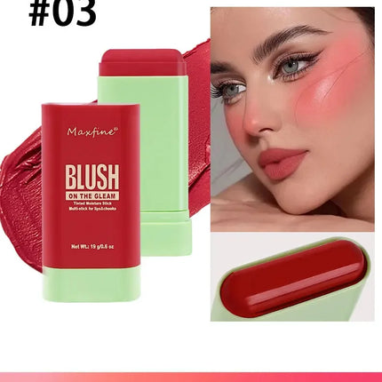 Make Up Multi Functional Blush Stick Easy Color Rouge Blusher Cream Waterproof High Color Rendering Brightening Skin Tone Hot
