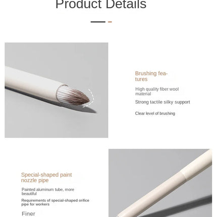 Pencil Tip Concealer Brush Decree Pattern Lacrimal Sulcus Eye Bag Dark Under-eye Circles Precise Concealer Brush Small Makeup