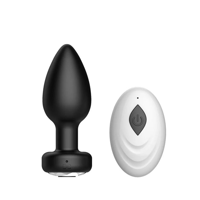 Vibrating Anal Plug Butt Plug, Adult Sex Toys 3PCS Silicone Anal Plugs, Anal Sex Toys with Remote Control 10 Vibrating Vibrator