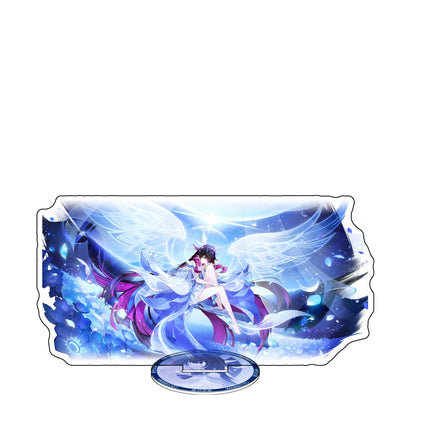 Anime Genshin Impact Figure VARKA ZIBAI Acrylic Stand Model Plate 1pc Desk Decor Standing Sign Game Fans Gift