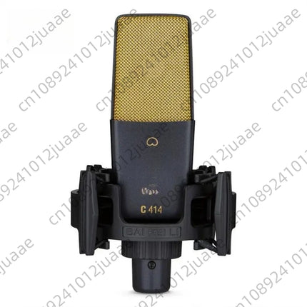 C414 Professional Condenser Mic Studio Singing Microphone for Karaoke Podcast Tiktok Live Streaming