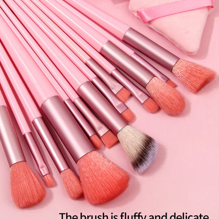 29pcs Tool Kit 13pcs Makeup Brush With 12Pcs Makeup Sponge Set&Face Wash Brush& Headband Wristband Make Up Accessories