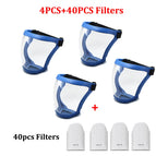 4PCS Blue Set