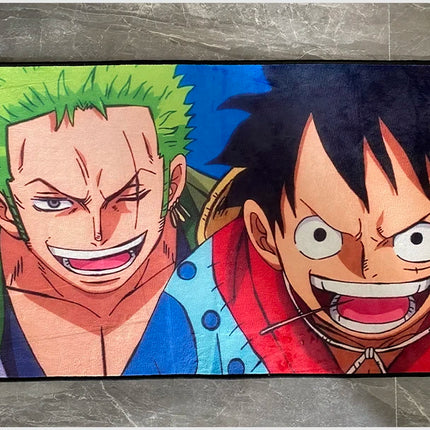 Anime One Pieces Manga Soft Anti-slip Area Rugs Home Bedroom Cartoon Deco Kitchen Bathroom Non-slip Mat Doormat Birthday Gift