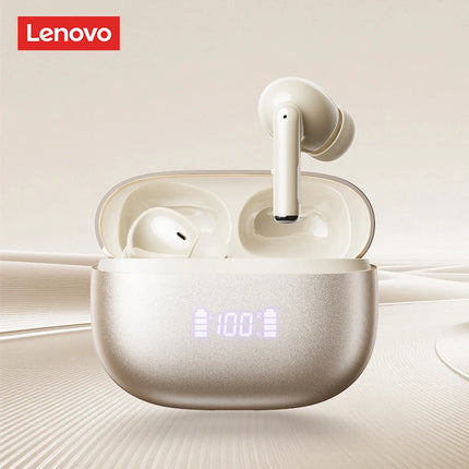 New Lenovo LE232 ANC Bluetooth 6.0 Headphones Active Noise Cancelling Wireless Earphone Power Display Music TWS Earbuds Choice