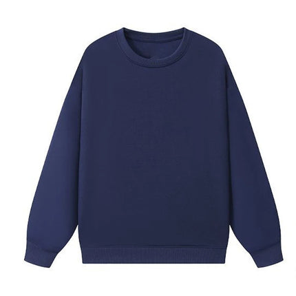Women's Men Hoodies Oversized Sweatshirts Pullover Autumn Winter Fleece O-Neck Clothing Hoody Couple Unisex Cotton Coats Sweats