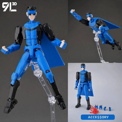 9L3D Printed Superheroes Invincible 2.0 Anime Multi-Jointed Shapeshift Toys Action Figures Mannequin Model Ornaments Gifts