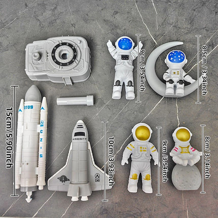 Rocket launch kit launch toys space rocket launch pad space station model children's assembly toys