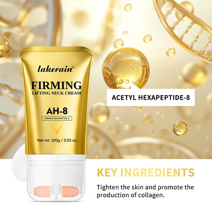 Ah-8 Firming Neck Cream Moisturizing Neck Lotion for Crepey Skin Comfortable Skin Care Cosmetic Skin Care Product for Women