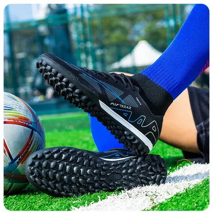 Men Football Shoes TF/FG Society Cleats Indoor Soccer Shoes Professional Football Field Boots Fast Unisex Sneaker Top Quality