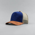 blue brown / 56-60cm / print logo