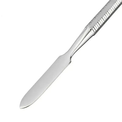 5/10Pcs Stainless Steel Mixing Spatula Tool Spatuler Rod Dental Nail Art Makeup Foundation Eyeshadow Mixing Stick Color Tools
