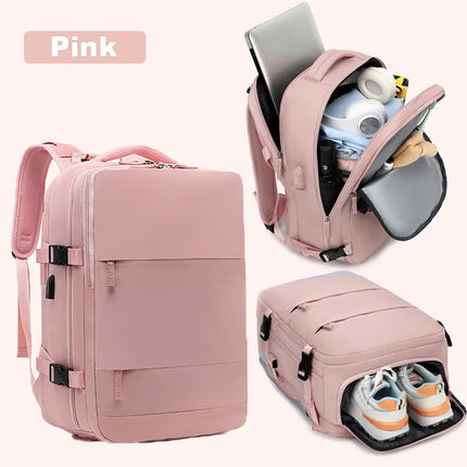 Buylor Travel Backpack 40x20x25 ryanair Cabin Bag Waterproof EasyJet Backpack Carry On 14inch Laptop Backpack Hand Luggage