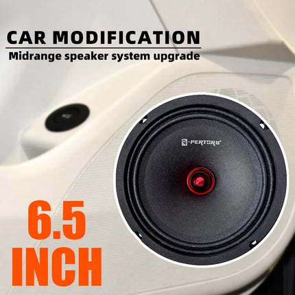 6.5Inch Universal Car Speaker 650W Midrange Audio Car Speaker Auto Music Stereo Enhanced Hifi Car Stereo Sound Mid-range Speaker
