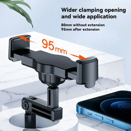 360° Adjustable Angle & Height Desktop Phone Stand - The Perfect Lazy Phone Holder for All Phones!
