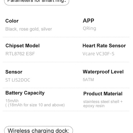 New R11 Smart Ring With Display Screen Gesture Control Health Heart Rate Sleep Monitor 5ATM Waterproof Sport Fitness Smart Ring