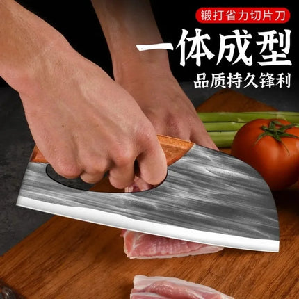 New Arrival Labor-saving Knife 50Cr15mov Forged Kitchen Knife Lady Kitchen Tools Household Safe Cooking Knife Easy Cut Cleaver