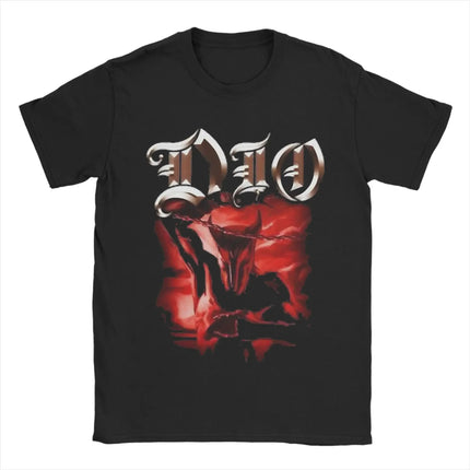 Men's Women's Dio The Last in Line T-Shirt Pure Cotton Graphic Print Tee Shirts Clothing Outfits