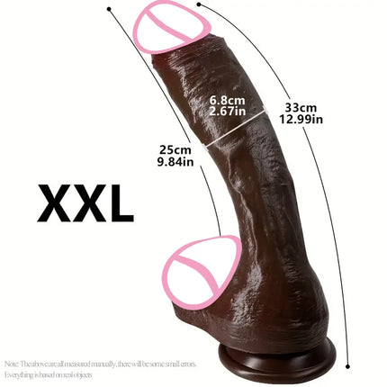 Oversized Realistic Dildo Huge Penis Penetration Anal Sex Toys For Women Masturbation Soft Dick Dildos Sexy Adult Sex Toy Gay