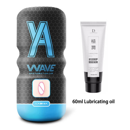 WAVE Powerful Sucking Masturbation Cup Realistic Anal Vagina Pocket Pussy Blowjob Massager Male Masturbator Sex Toys for Men 18+