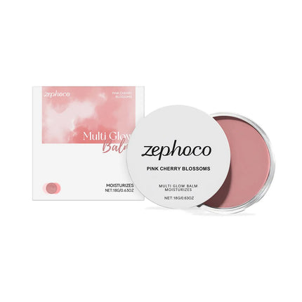 Pink Sakura Cream Blush Makeup Natural Cheek Tint Long Lasting Hydrating Lightweight Blusher Stick  Smooth Comfortable to Wear