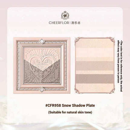 CHEERFLOR Little Angel Contour Shadow & Highlight Palette Face Mate Iluminador Bronzer Makeup Concealers 7g